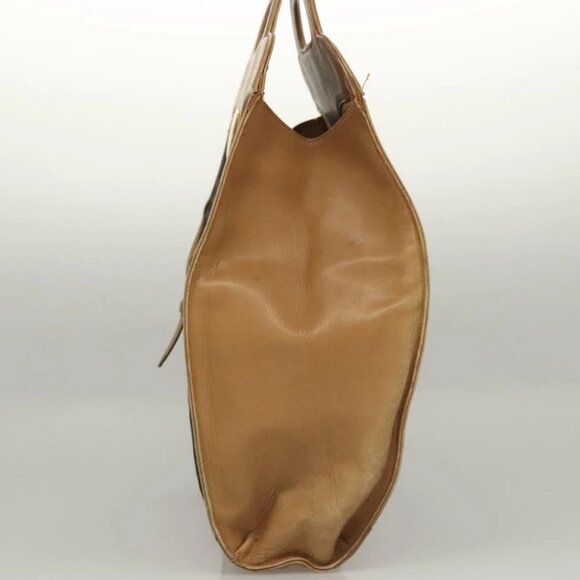 GUCCI GG Canvas Hand Bag Leather Black - Picture 5 of 16